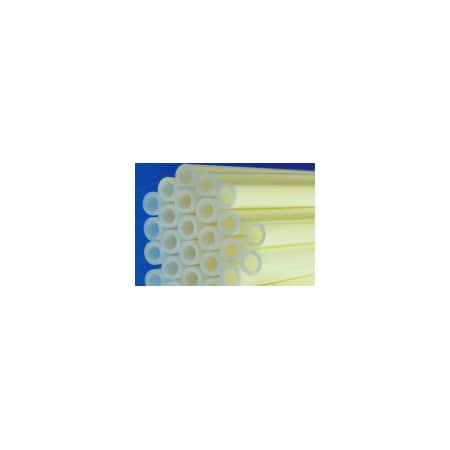 Professional Plastics Natural Nylon Tube - Extruded, 0.187 ID X.250 OD, 100 FT TNYLNA.187X.250-100